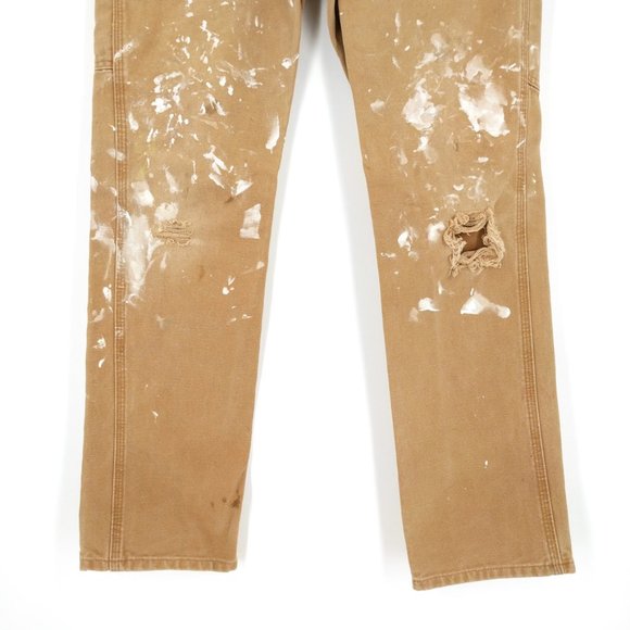 Vintage Carhartt Dungaree Distressed Work Pants 34 - Picture 3 of 9